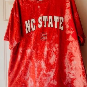 ✰ADIDAS NC STATE BLEACH DYED T-SHIRT✰